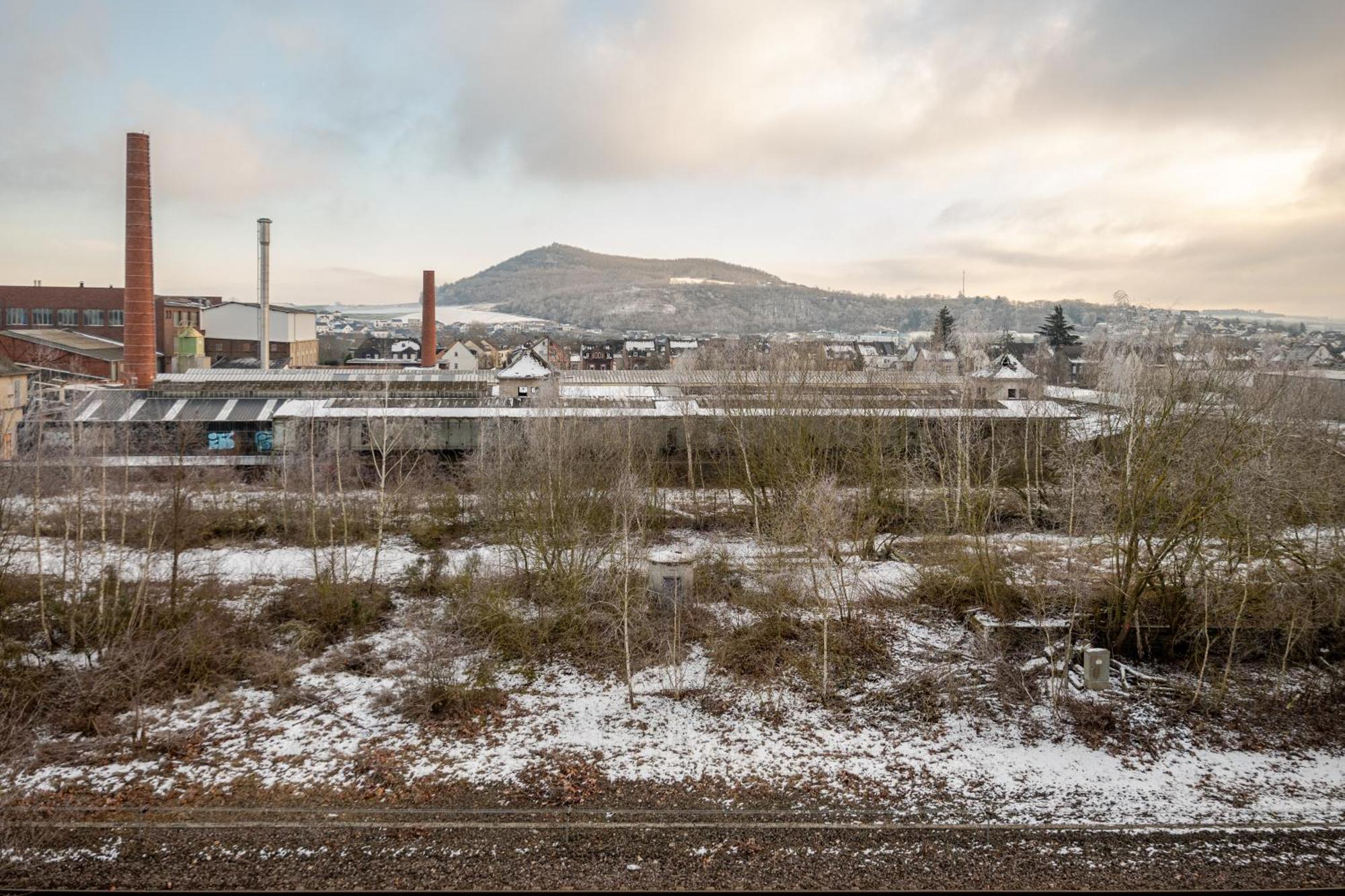 Wohnen wie im Schloss - Alter Bahnhof von Kruft Exterior foto